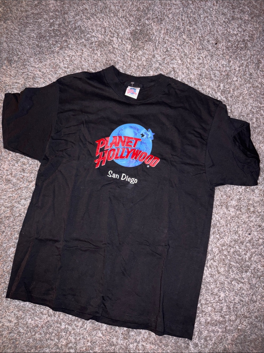 Planet Hollywood San Diego Short Sleeve Graphic Tee - Black
